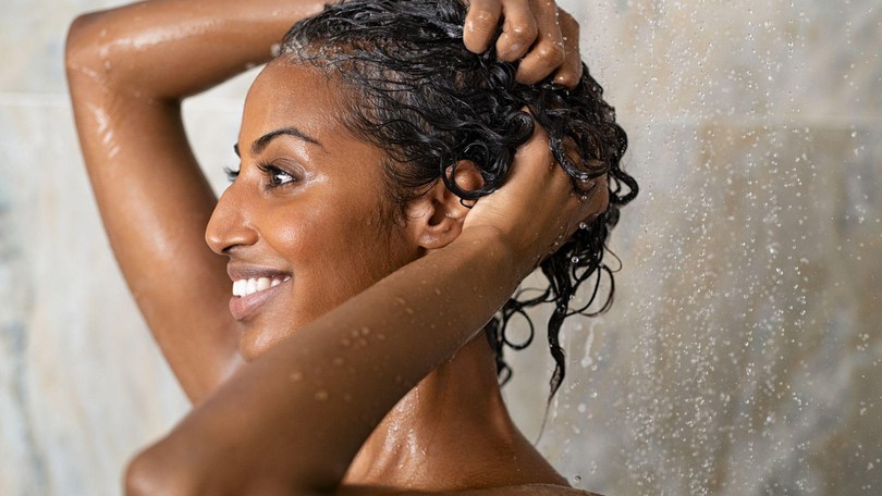 Washing Hair Canva